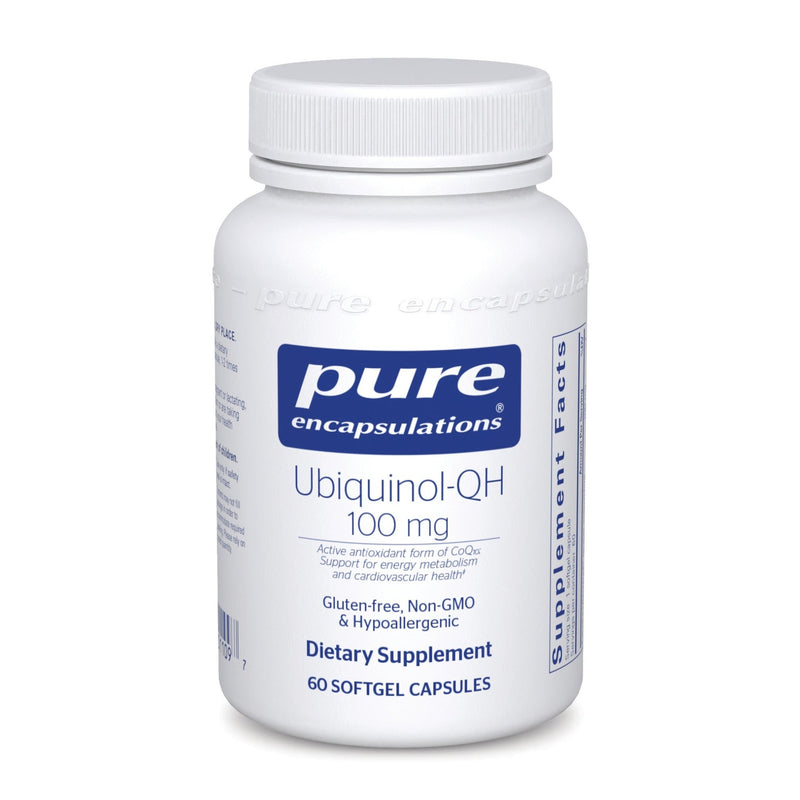 Pure Encapsulations - Ubiquinol-QH (100mg.) - OurKidsASD.com - 