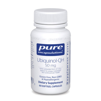 Pure Encapsulations - Ubiquinol-QH (50mg.) - OurKidsASD.com - #Free Shipping!#