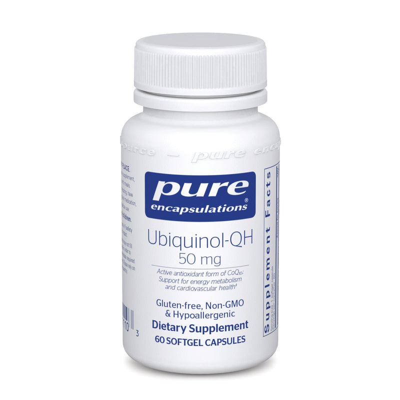 Pure Encapsulations - Ubiquinol-QH (50mg.) - OurKidsASD.com - 