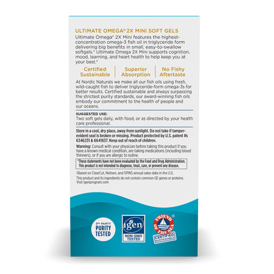 Nordic Naturals - Ultimate Omega 2X Minis - OurKidsASD.com - #Free Shipping!#