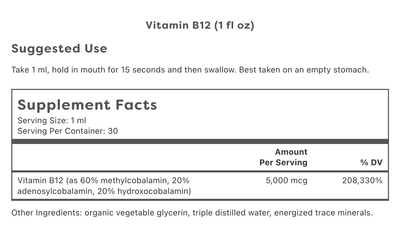 Global Healing - Vitamin B12 - OurKidsASD.com - #Free Shipping!#