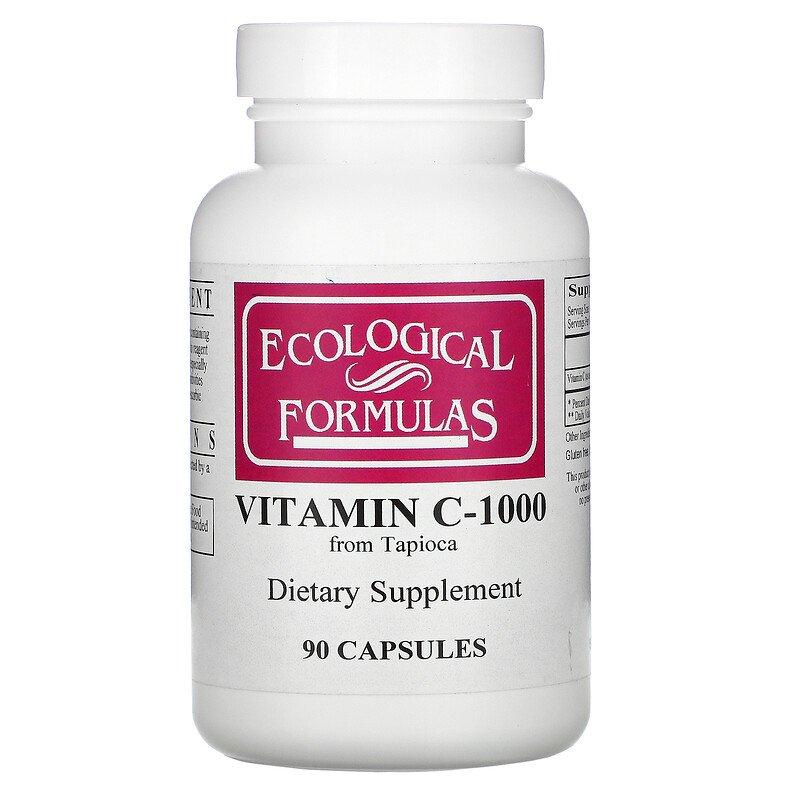 Ecological Formulas - Vitamin C-1000 (From Tapioca) - OurKidsASD.com - 