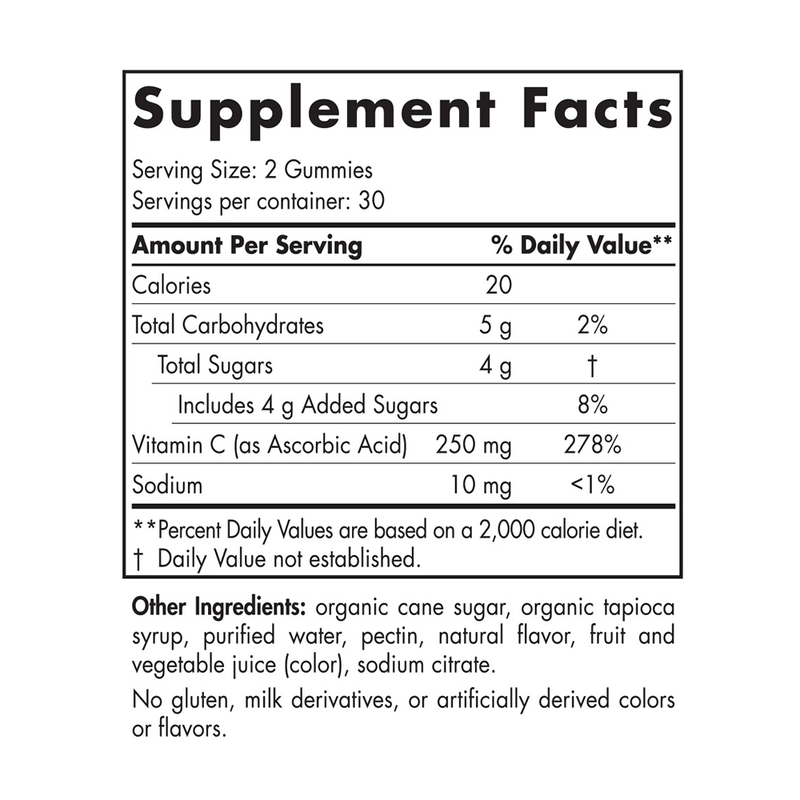 Nordic Naturals - Vitamin C Gummies - OurKidsASD.com - 