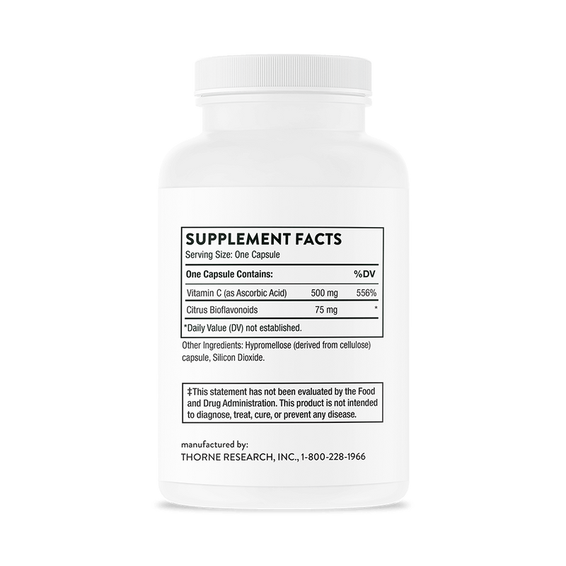 Thorne Research - Vitamin C With Flavonoids - OurKidsASD.com - 