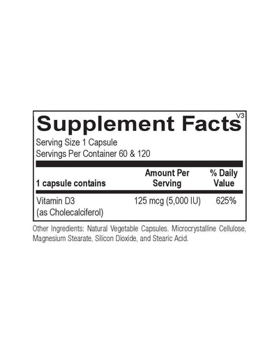 Ortho Molecular Products, Inc. - Vitamin D 5000 IU - OurKidsASD.com - #Free Shipping!#