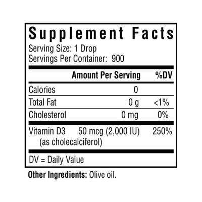 Seeking Health - Vitamin D Drops 2,000 IU - OurKidsASD.com - #Free Shipping!#