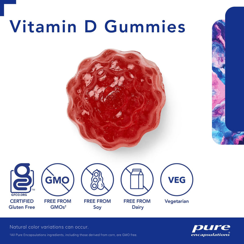 Pure Encapsulations - Vitamin D Gummy - OurKidsASD.com - 
