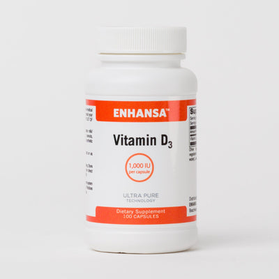 Enhansa - Vitamin D3 1,000 IU Capsules - OurKidsASD.com - #Free Shipping!#