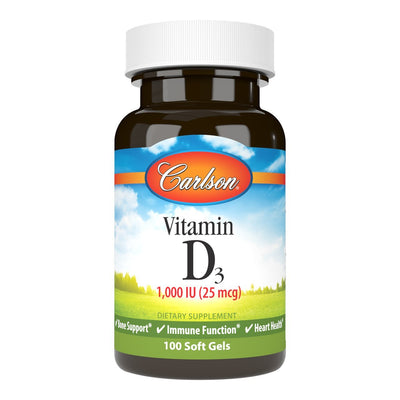Carlson - Vitamin D3 (1000 I.U.) - OurKidsASD.com - #Free Shipping!#