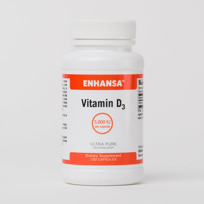 Enhansa - Vitamin D3 5,000 IU Capsules - OurKidsASD.com - #Free Shipping!#