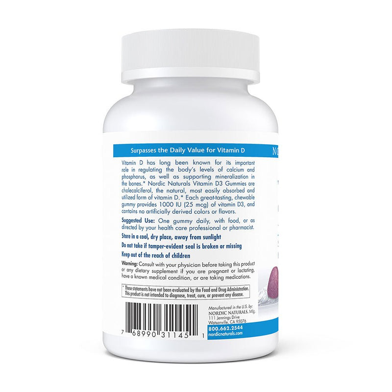 Nordic Naturals - Vitamin D3 Gummies - OurKidsASD.com - 