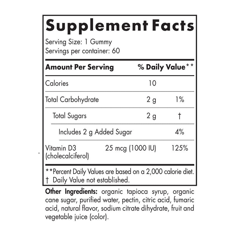 Nordic Naturals - Vitamin D3 Gummies - OurKidsASD.com - 