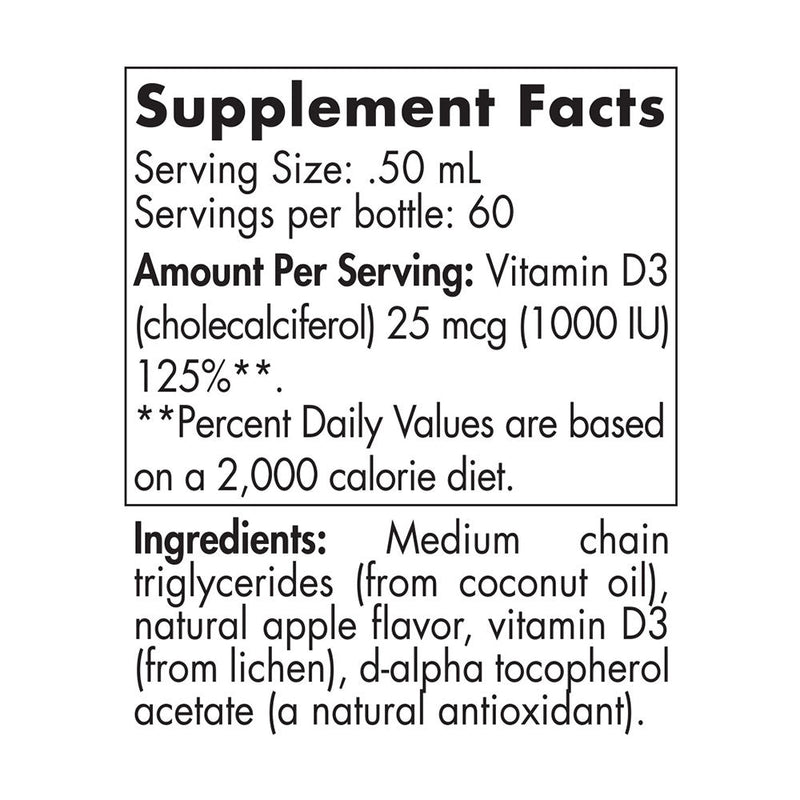 Nordic Naturals - Vitamin D3 Vegan - OurKidsASD.com - 