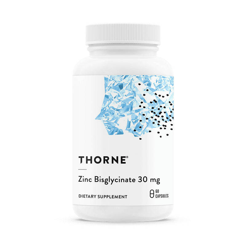Thorne Research - Zinc Bisglycinate 30 mg - OurKidsASD.com - 
