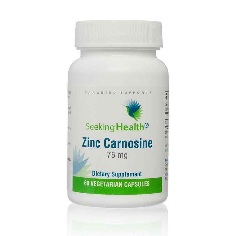 Seeking Health - Zinc Carnosine 75mg - OurKidsASD.com - 