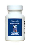 Allergy Research Group - Zinc Citrate 50mg - OurKidsASD.com - 
