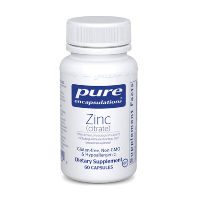 Pure Encapsulations - Zinc (Citrate) - OurKidsASD.com - #Free Shipping!#