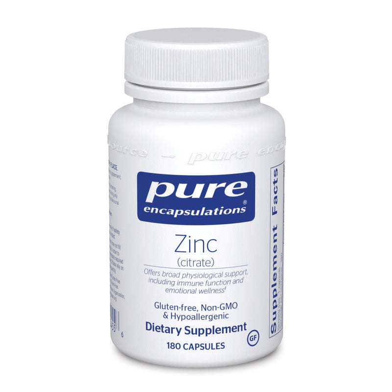 Pure Encapsulations - Zinc (Citrate) - OurKidsASD.com - 