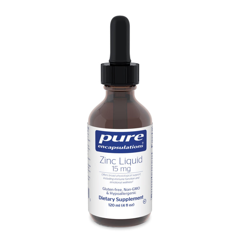Pure Encapsulations - Zinc (Gluconate) Liquid - OurKidsASD.com - 