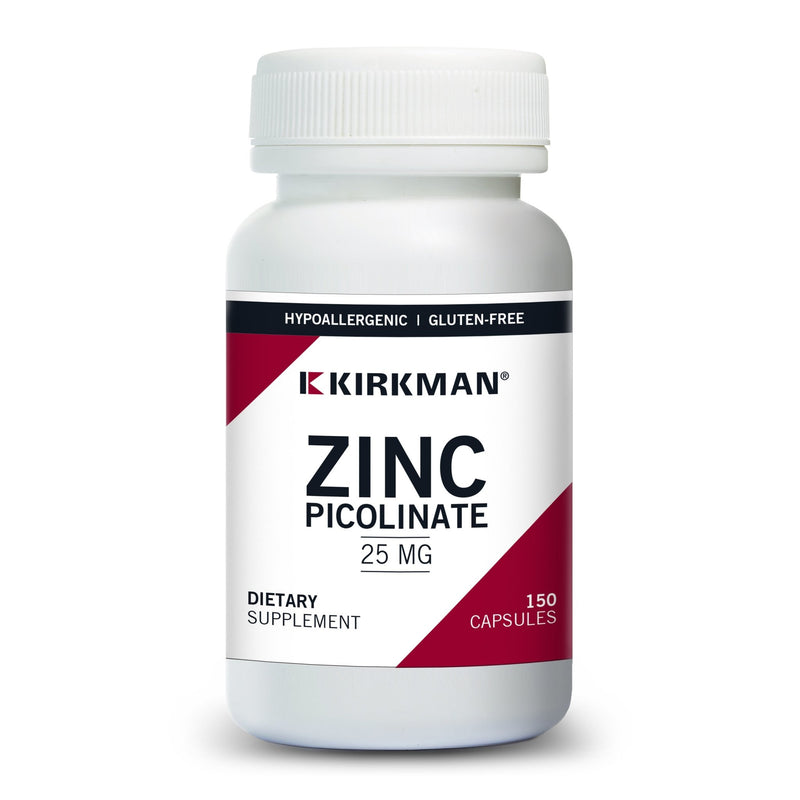 Kirkman Labs - Zinc Picolinate 25 Mg - Hypoallergenic - OurKidsASD.com - 