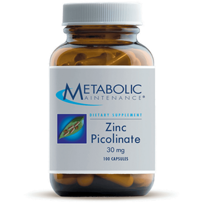 Metabolic Maintenance - Zinc Picolinate (30mg) - OurKidsASD.com - 