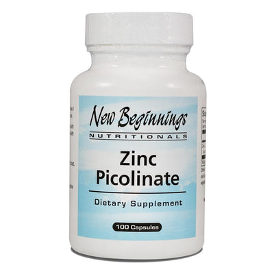 New Beginnings - Zinc Picolinate 50mg - OurKidsASD.com - #Free Shipping!#