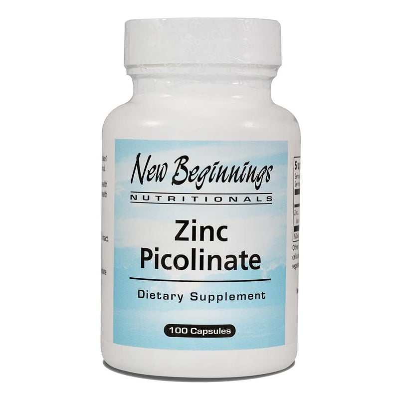 New Beginnings - Zinc Picolinate 50mg - OurKidsASD.com - 